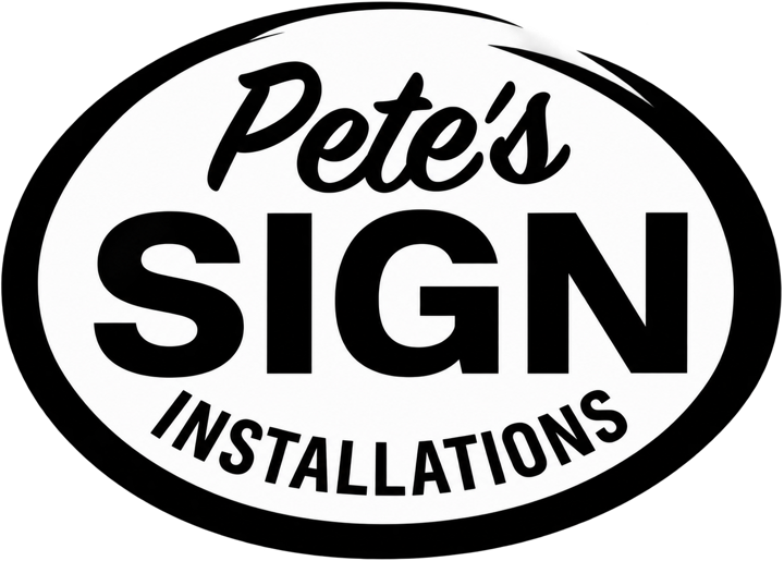 Pete's Signs Installations